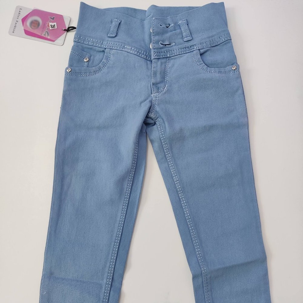Light Blue Jeans, light weight, NWT, Size 2 to 6 little girls available